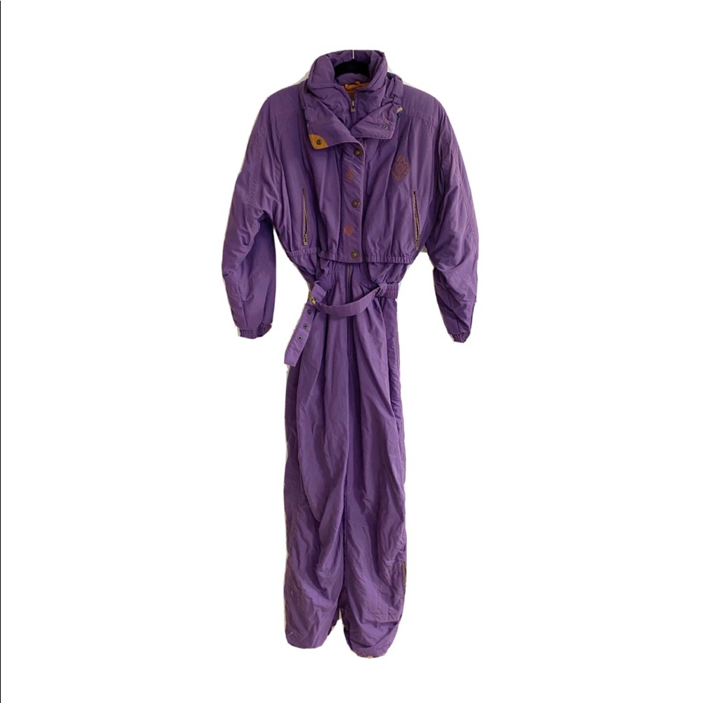 Vintage Roffe Retro Snow Bib Ski Suit Snowsuit